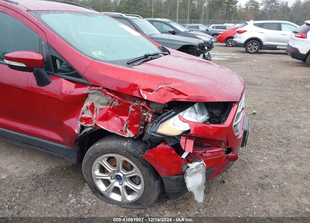 2018 FORD ECOSPORT SE VIN: MAJ6P1UL5JC245849