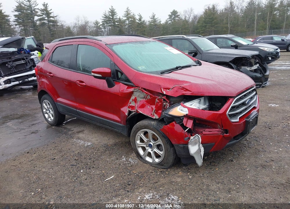 2018 FORD ECOSPORT SE VIN: MAJ6P1UL5JC245849