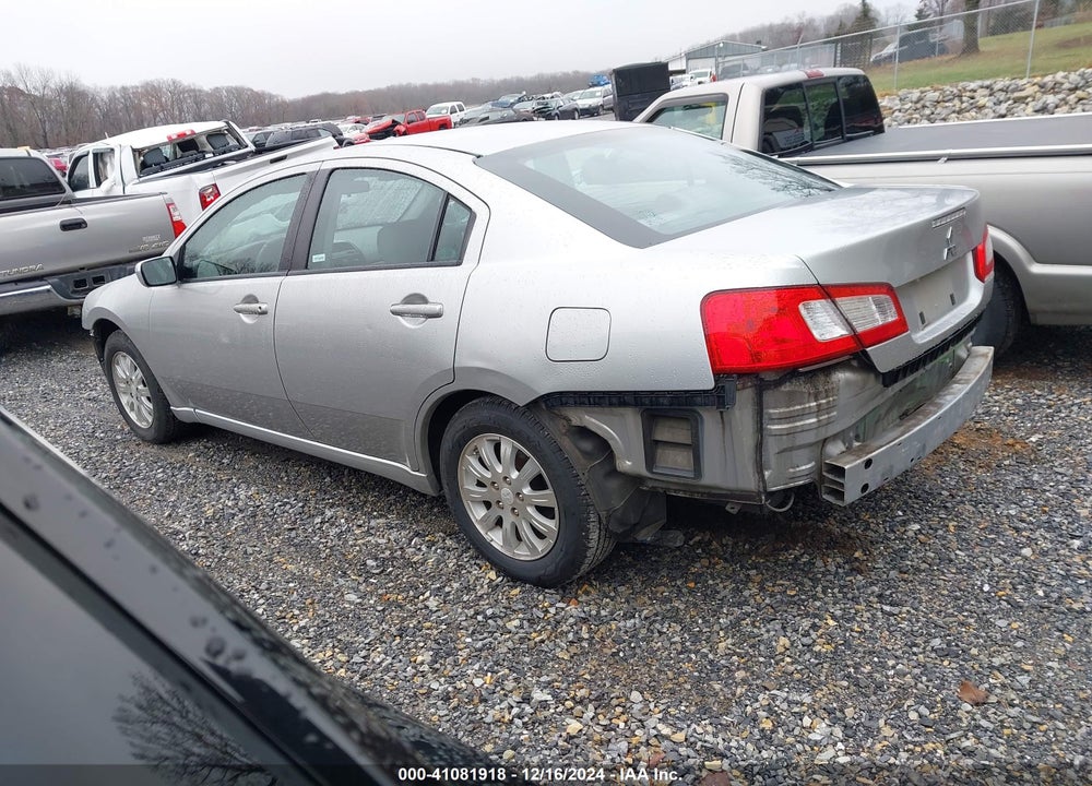 2009 MITSUBISHI GALANT ES/SPORT EDITION VIN: 4A3AB36F39E023961