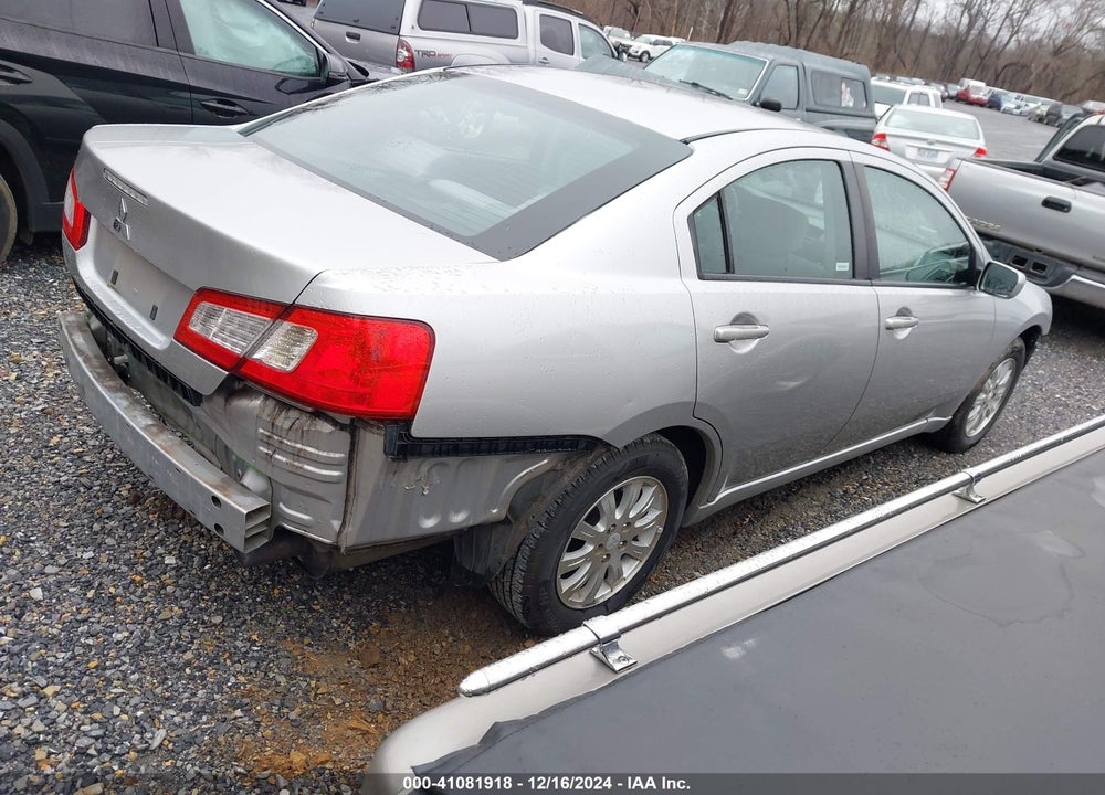 2009 MITSUBISHI GALANT ES/SPORT EDITION VIN: 4A3AB36F39E023961