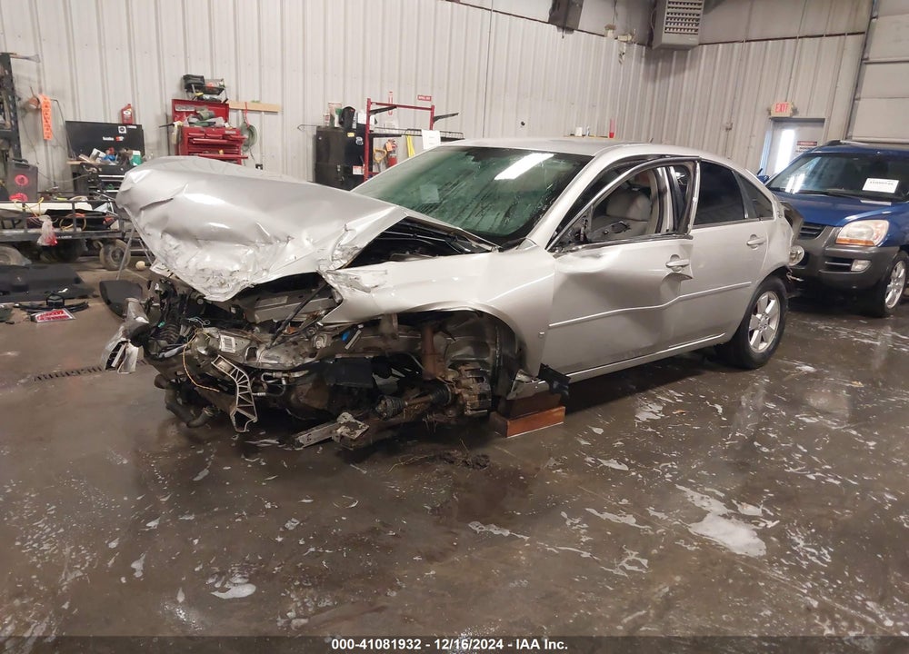 2007 CHEVROLET IMPALA LT VIN: 2G1WT58K679161949