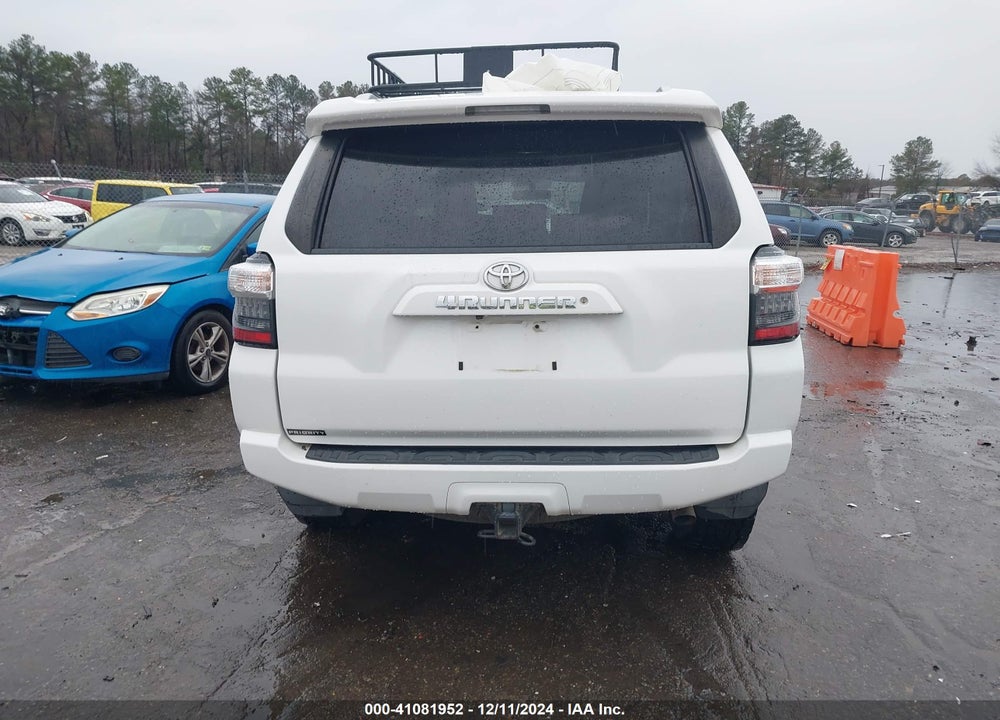 2016 TOYOTA 4RUNNER SR5 VIN: JTEBU5JR4G5370318