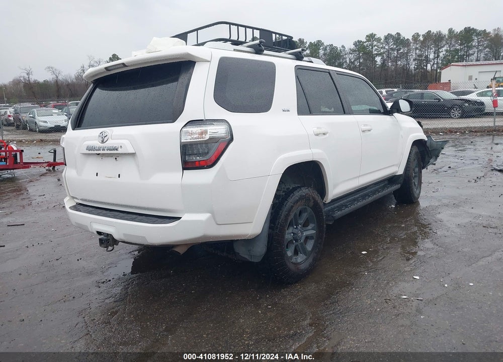 2016 TOYOTA 4RUNNER SR5 VIN: JTEBU5JR4G5370318