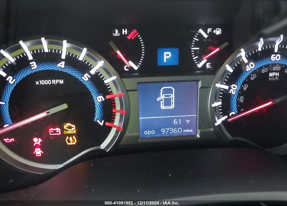 2016 TOYOTA 4RUNNER SR5 VIN: JTEBU5JR4G5370318