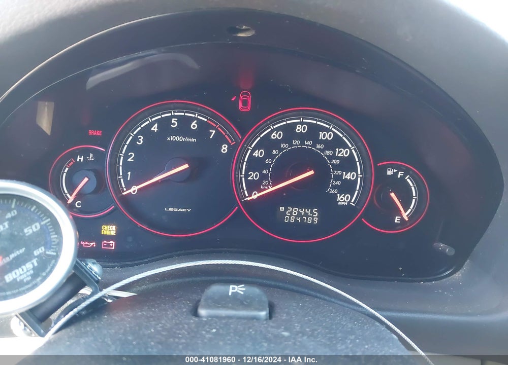 2005 SUBARU LEGACY 2.5GT LIMITED VIN: 4S3BL676356215454
