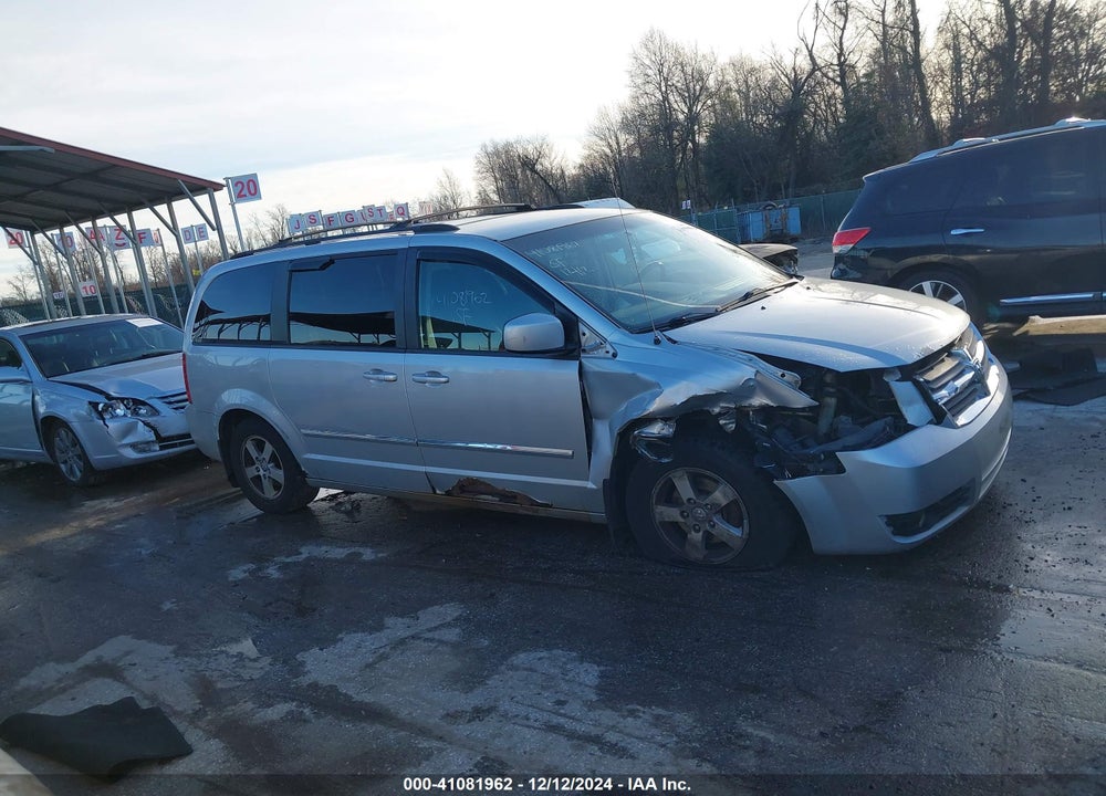 2009 DODGE GRAND CARAVAN SXT VIN: 2D8HN54179R662456
