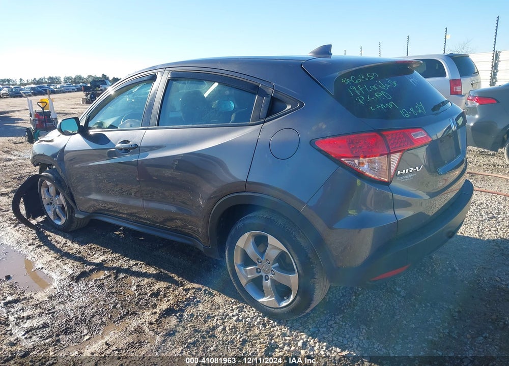 2017 HONDA HR-V LX VIN: 3CZRU5H39HM722609