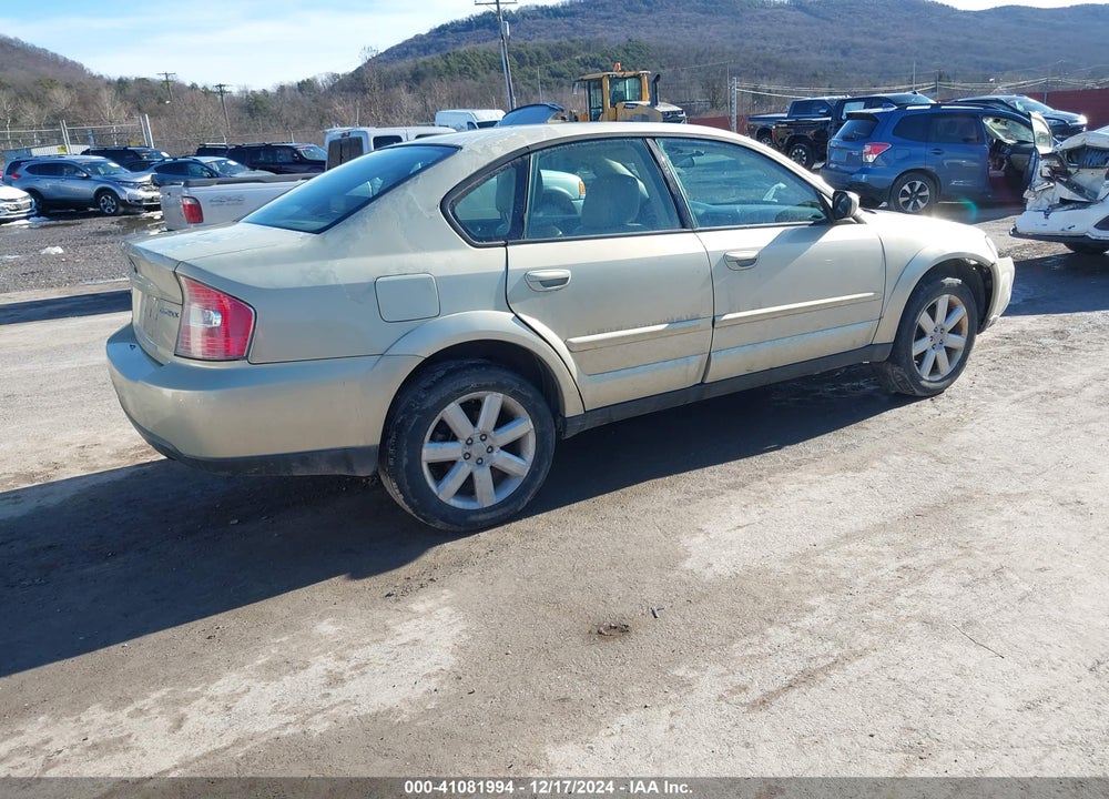 2007 SUBARU OUTBACK 2.5I LIMITED VIN: 4S4BL62C277204712