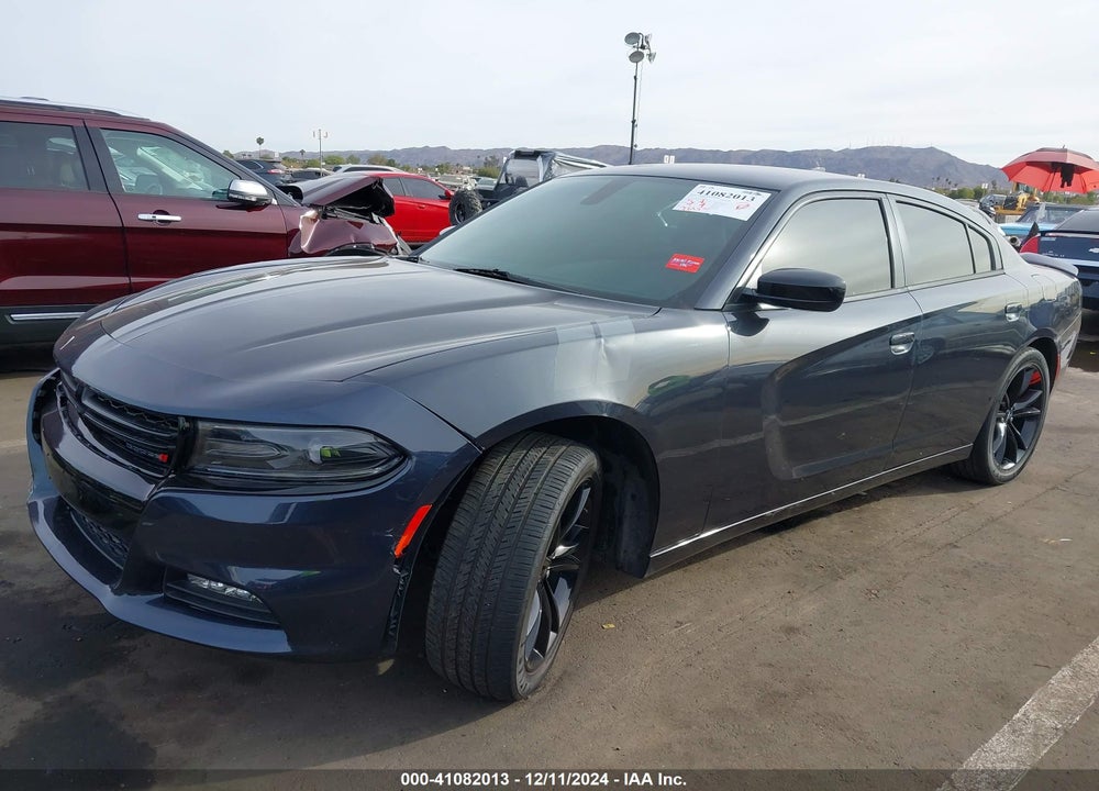 2017 DODGE CHARGER SXT RWD VIN: 2C3CDXHG5HH642723