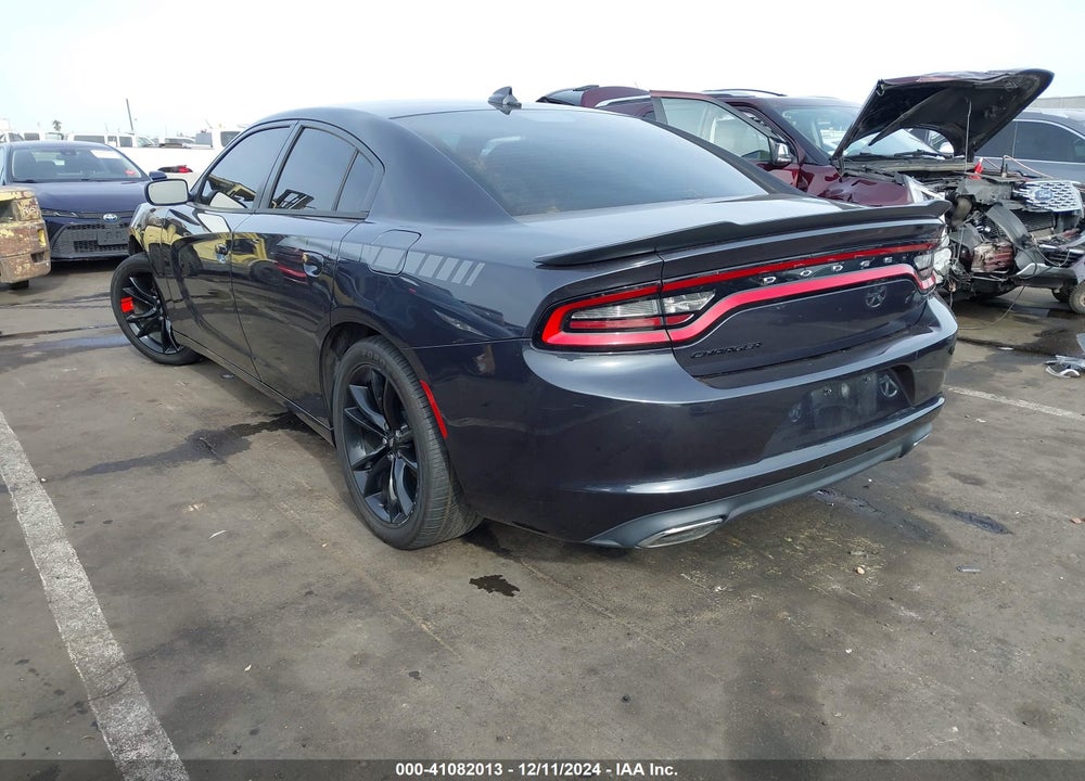 2017 DODGE CHARGER SXT RWD VIN: 2C3CDXHG5HH642723
