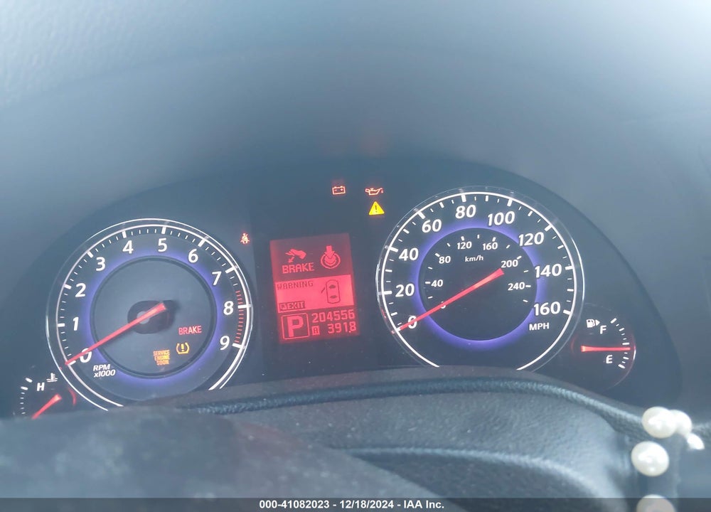 2008 INFINITI G37 JOURNEY VIN: JNKCV64E48M106154