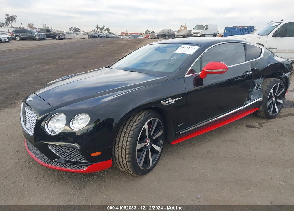 2016 BENTLEY CONTINENTAL GT V8 S VIN: SCBFH7ZA9GC053346