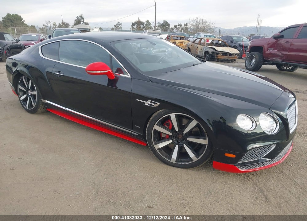 2016 BENTLEY CONTINENTAL GT V8 S VIN: SCBFH7ZA9GC053346