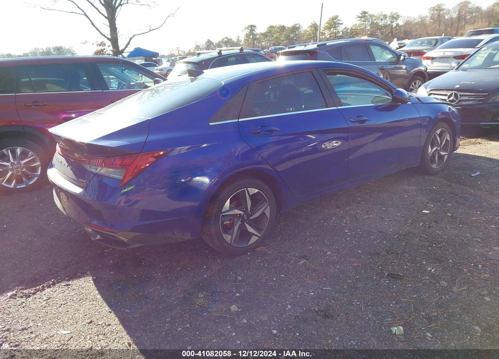 2023 HYUNDAI ELANTRA LIMITED VIN: KMHLP4AG4PU498911