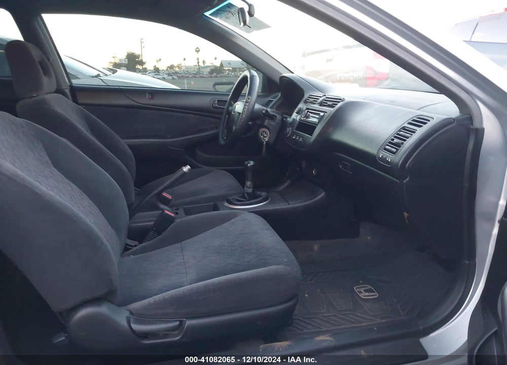 2002 HONDA CIVIC LX VIN: 1HGEM21572L075524