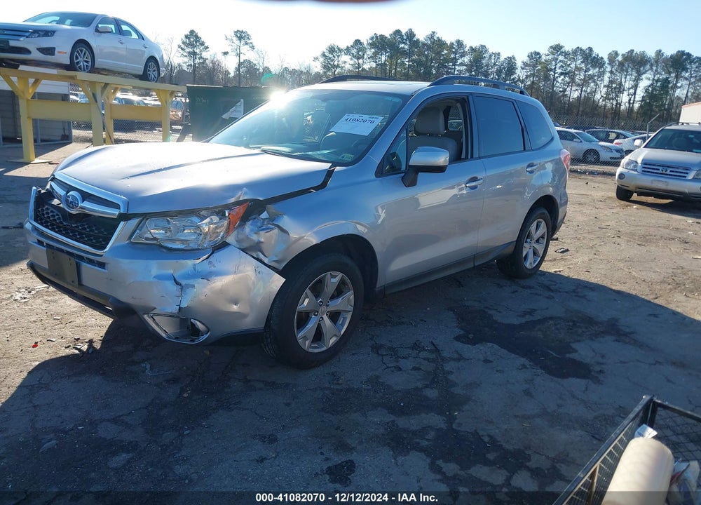 2016 SUBARU FORESTER 2.5I PREMIUM VIN: JF2SJADC4GH562206