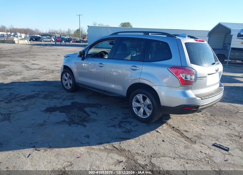 2016 SUBARU FORESTER 2.5I PREMIUM VIN: JF2SJADC4GH562206