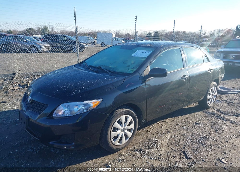2009 TOYOTA COROLLA LE VIN: 2T1BU40EX9C120892
