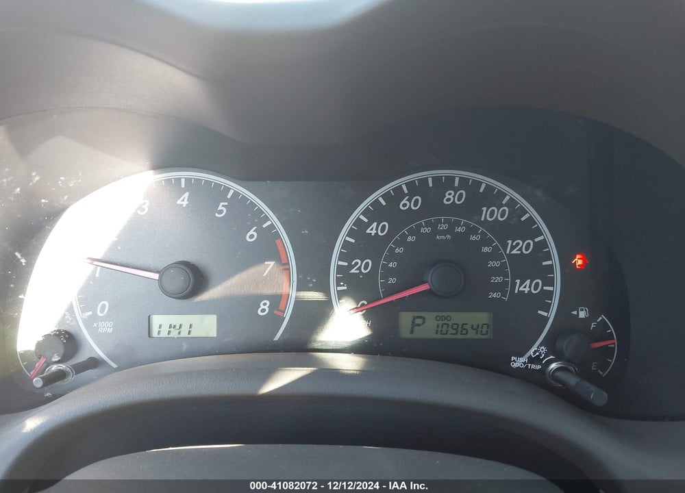 2009 TOYOTA COROLLA LE VIN: 2T1BU40EX9C120892