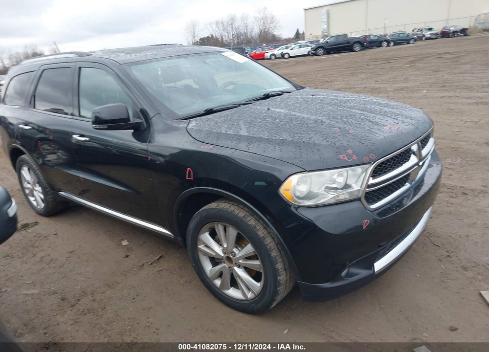 2013 DODGE DURANGO CREW VIN: 1C4RDJDG3DC554338