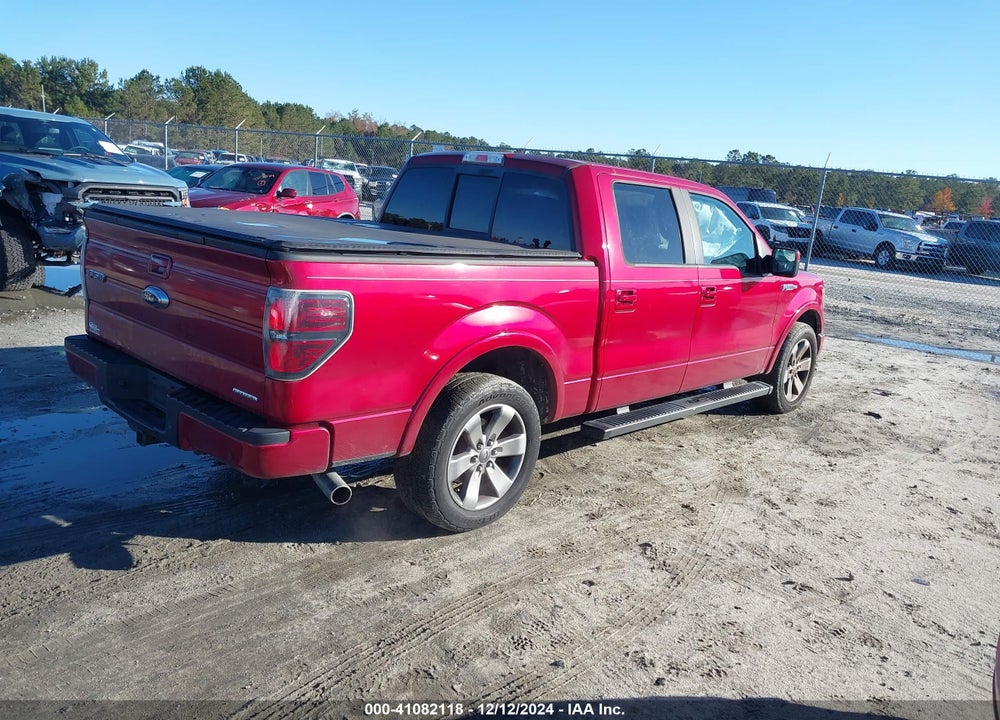 2013 FORD F-150 FX2 VIN: 1FTFW1CF4DKE59959