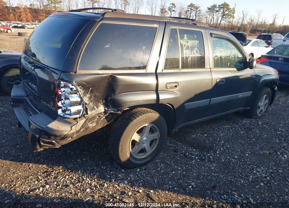 2004 CHEVROLET TRAILBLAZER LS VIN: 1GNDT13SX42150484