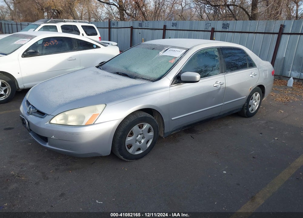 2005 HONDA ACCORD 2.4 LX VIN: 3HGCM56455G701811