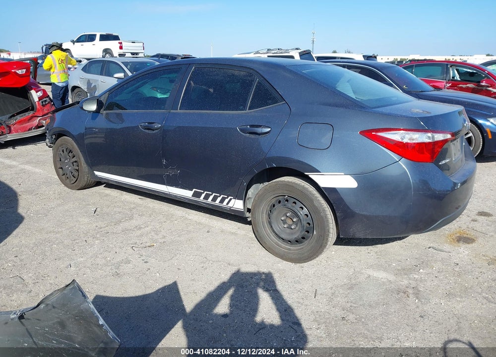 2015 TOYOTA COROLLA LE VIN: 2T1BURHE4FC313567