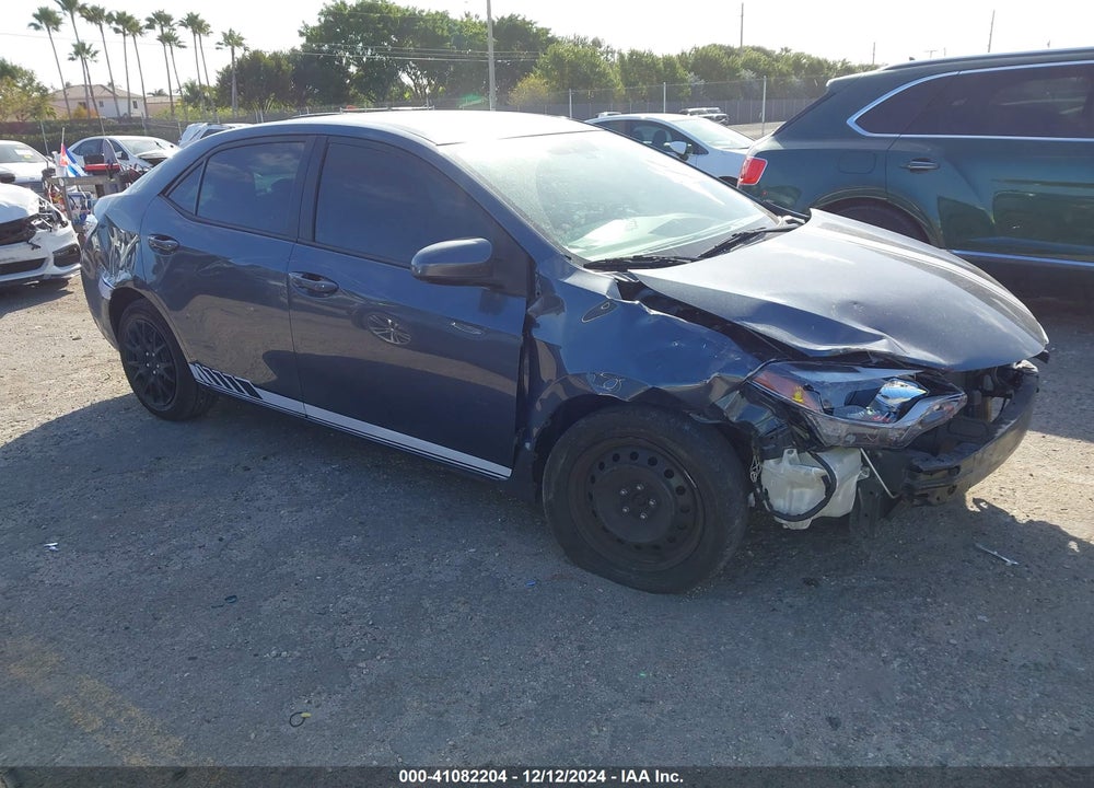 2015 TOYOTA COROLLA LE VIN: 2T1BURHE4FC313567