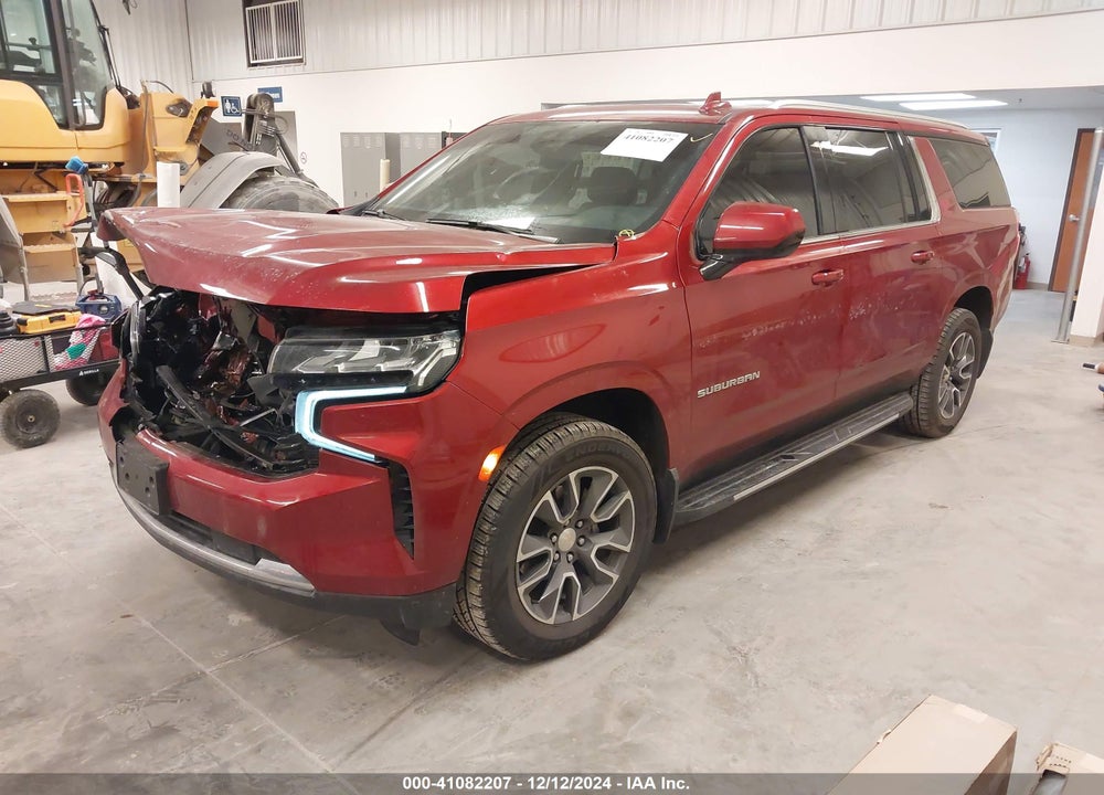 2021 CHEVROLET SUBURBAN 4WD LT VIN: 1GNSKCKD6MR414607