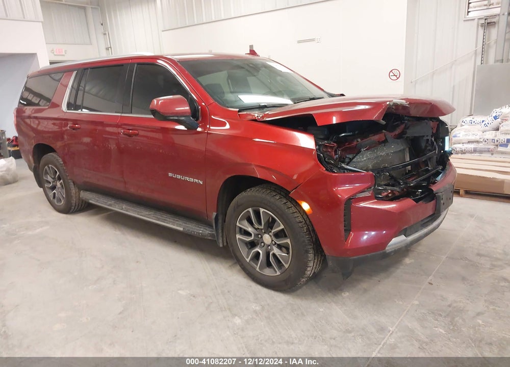 2021 CHEVROLET SUBURBAN 4WD LT VIN: 1GNSKCKD6MR414607