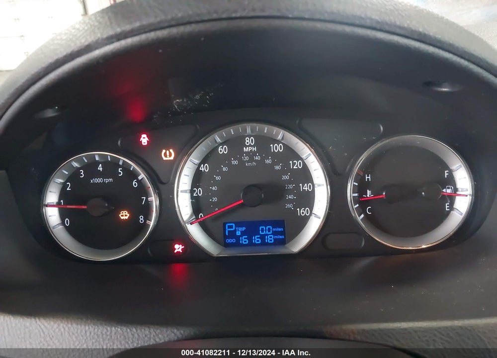 2009 HYUNDAI SONATA GLS VIN: 5NPET46C49H424125