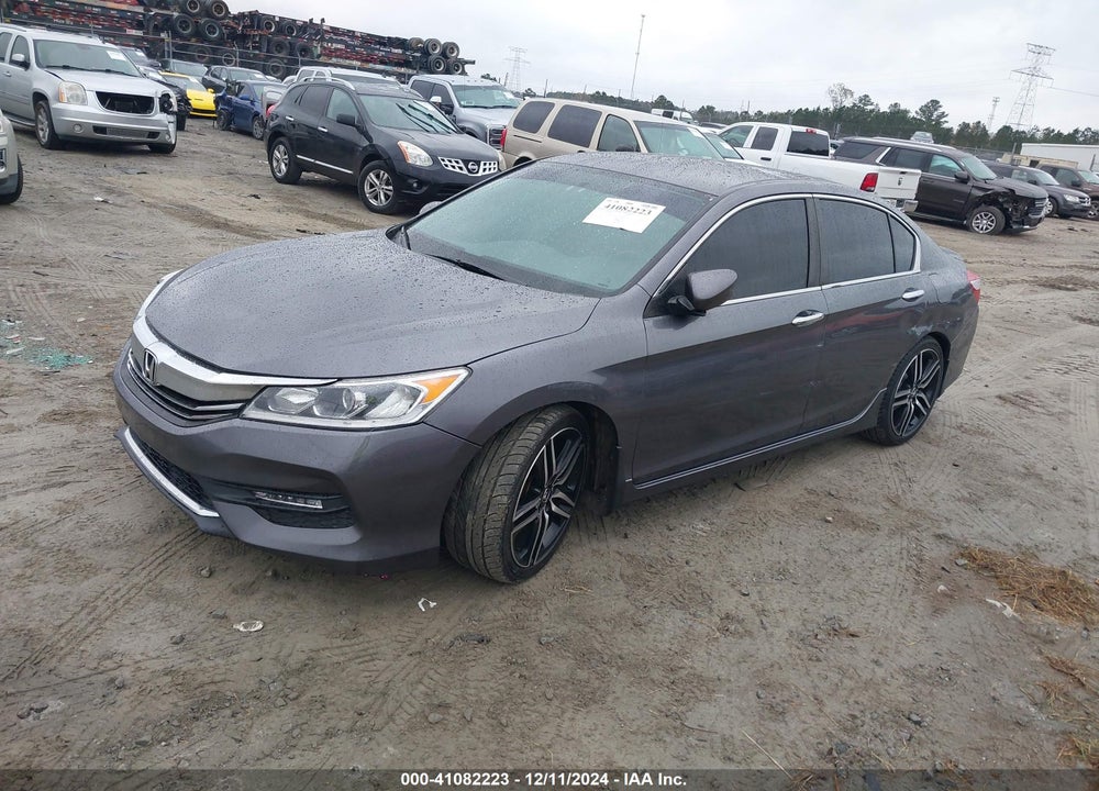 2016 HONDA ACCORD SPORT VIN: 1HGCR2F53GA160851