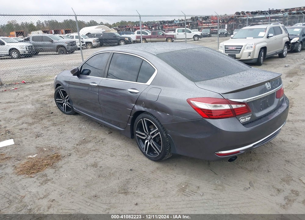 2016 HONDA ACCORD SPORT VIN: 1HGCR2F53GA160851