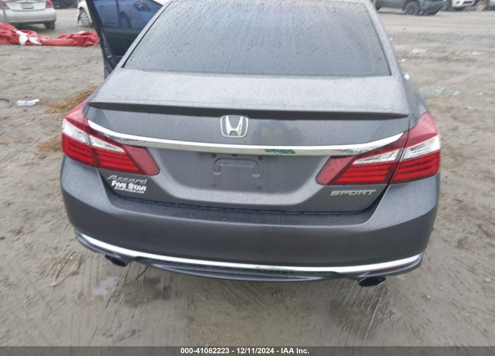 2016 HONDA ACCORD SPORT VIN: 1HGCR2F53GA160851