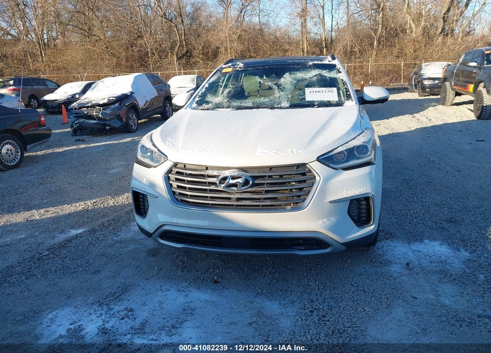 2017 HYUNDAI SANTA FE SE ULTIMATE VIN: KM8SR4HF5HU179778