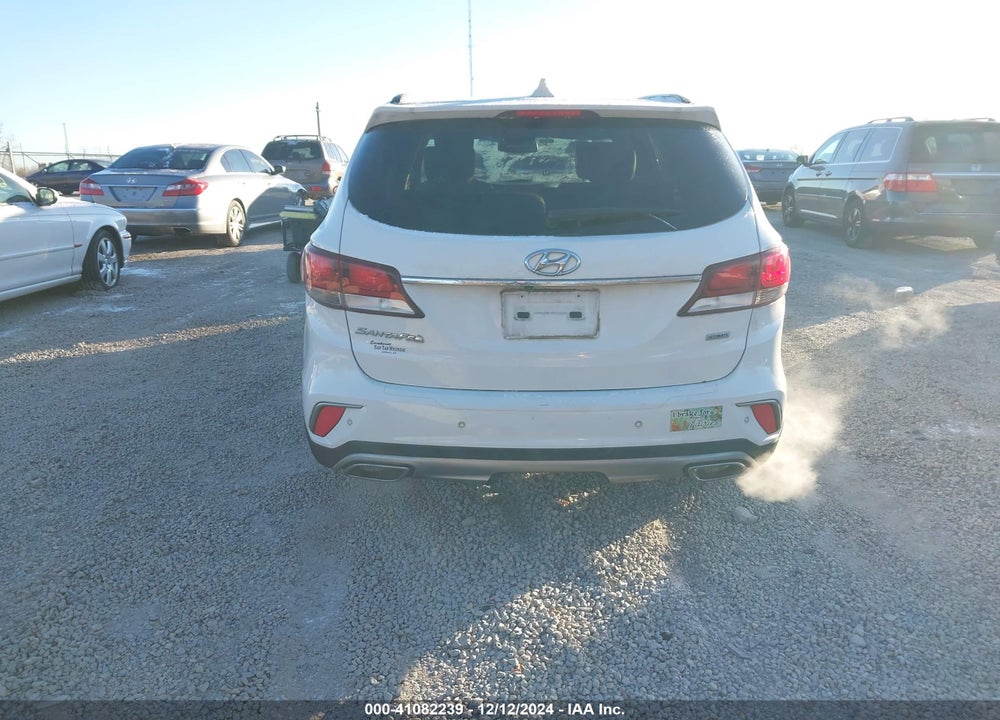 2017 HYUNDAI SANTA FE SE ULTIMATE VIN: KM8SR4HF5HU179778