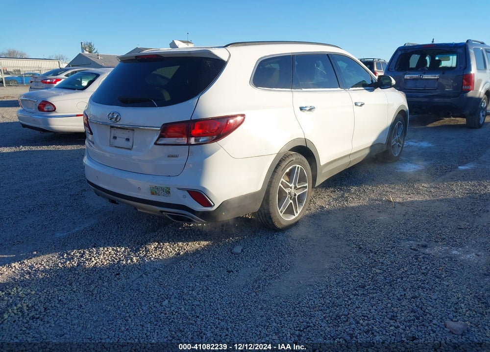 2017 HYUNDAI SANTA FE SE ULTIMATE VIN: KM8SR4HF5HU179778