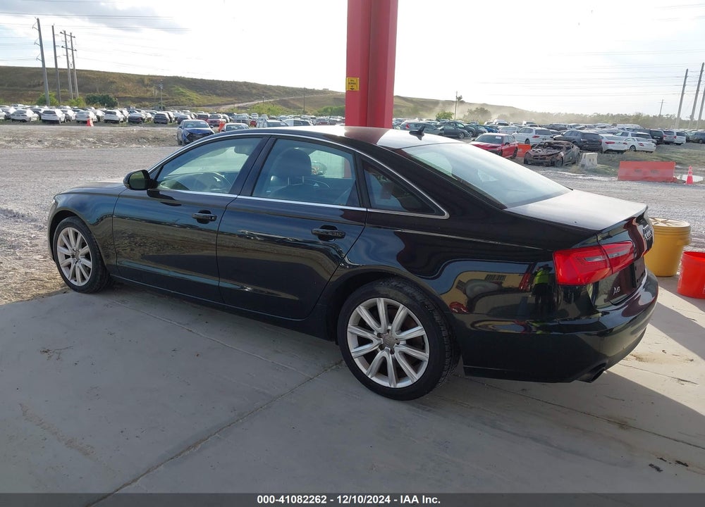 2014 AUDI A6 VIN: WAUGFAFC2EN021458