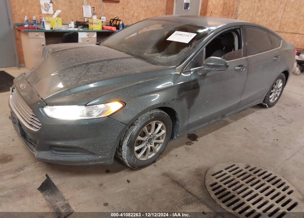 2016 FORD FUSION S VIN: 3FA6P0G70GR152238