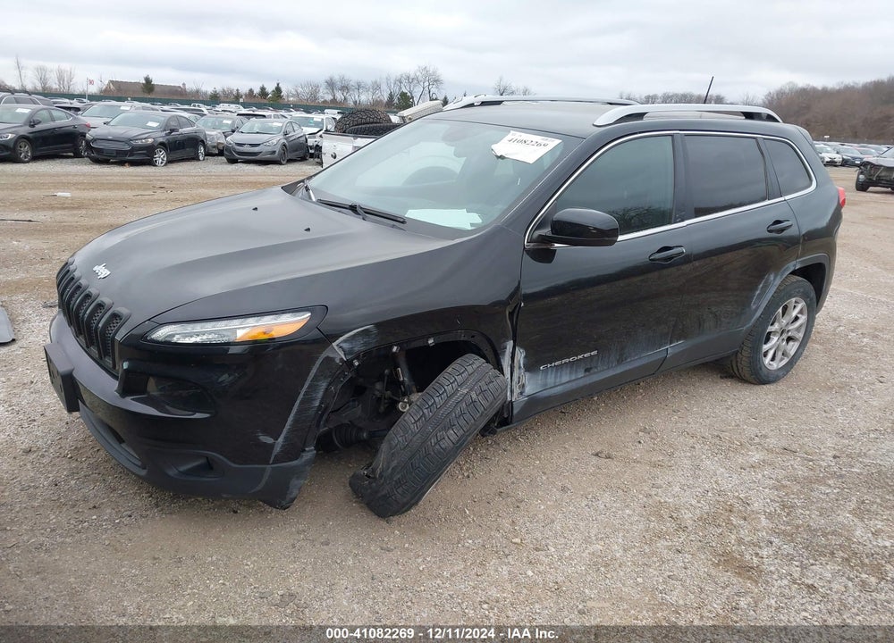 2017 JEEP CHEROKEE LATITUDE FWD VIN: 1C4PJLCSXHW517048
