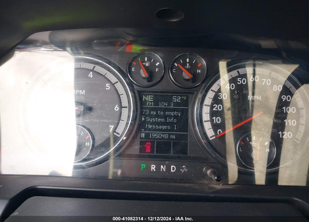 2009 DODGE RAM 1500 SLT/SPORT/TRX VIN: 1D3HB18P89S825068