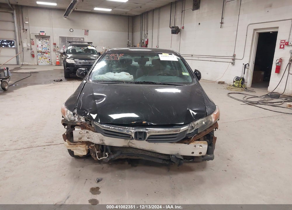 2012 HONDA CIVIC LX VIN: 2HGFB2F57CH524900