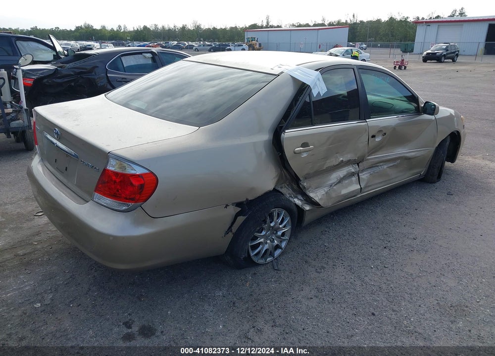 2006 TOYOTA CAMRY LE VIN: 4T1BE32K26U135231