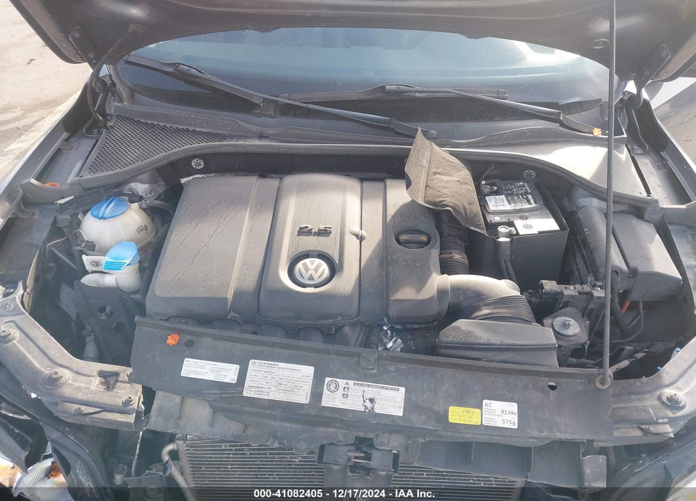2012 VOLKSWAGEN PASSAT 2.5L SE VIN: 1VWBH7A3XCC031890