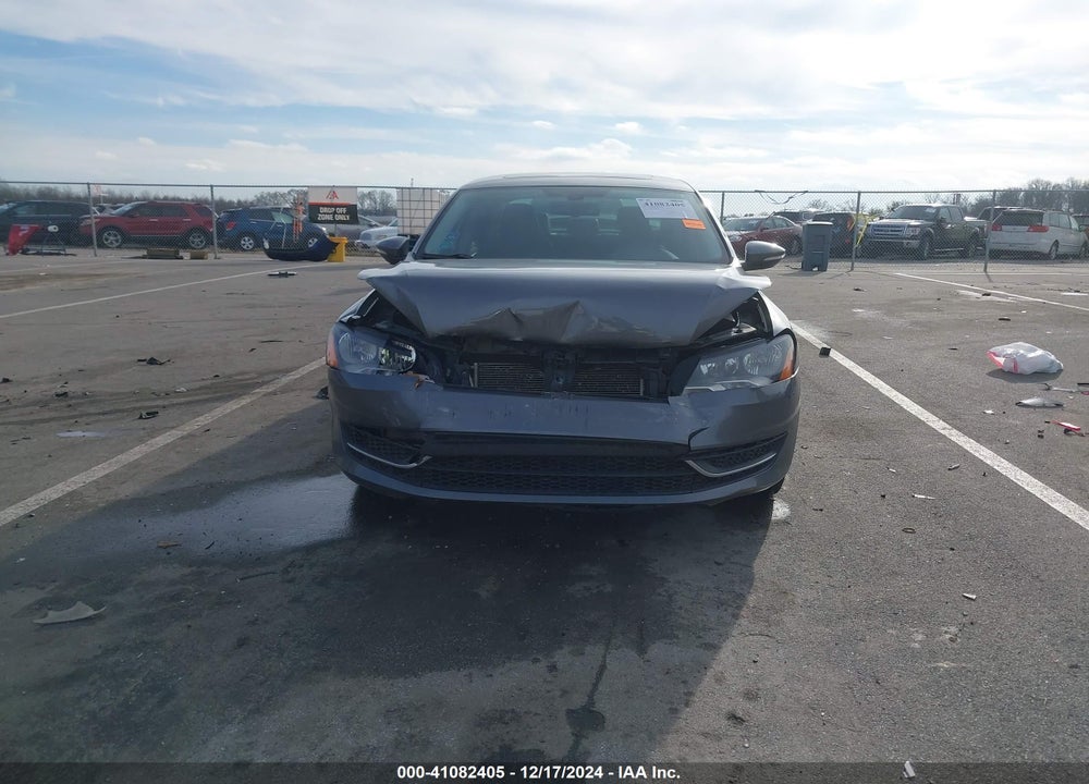 2012 VOLKSWAGEN PASSAT 2.5L SE VIN: 1VWBH7A3XCC031890