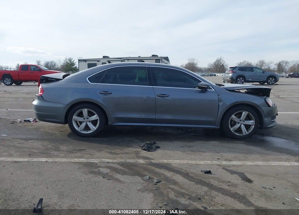2012 VOLKSWAGEN PASSAT 2.5L SE VIN: 1VWBH7A3XCC031890
