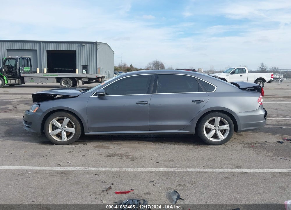 2012 VOLKSWAGEN PASSAT 2.5L SE VIN: 1VWBH7A3XCC031890