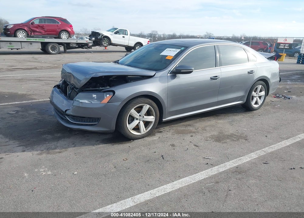 2012 VOLKSWAGEN PASSAT 2.5L SE VIN: 1VWBH7A3XCC031890