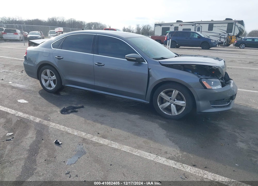 2012 VOLKSWAGEN PASSAT 2.5L SE VIN: 1VWBH7A3XCC031890